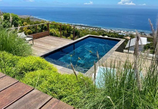 House in Saint-Leu - Villa Paloma 4****- 140 m2 - Swimming pool - Exceptional view of the ocean - Saint Leu