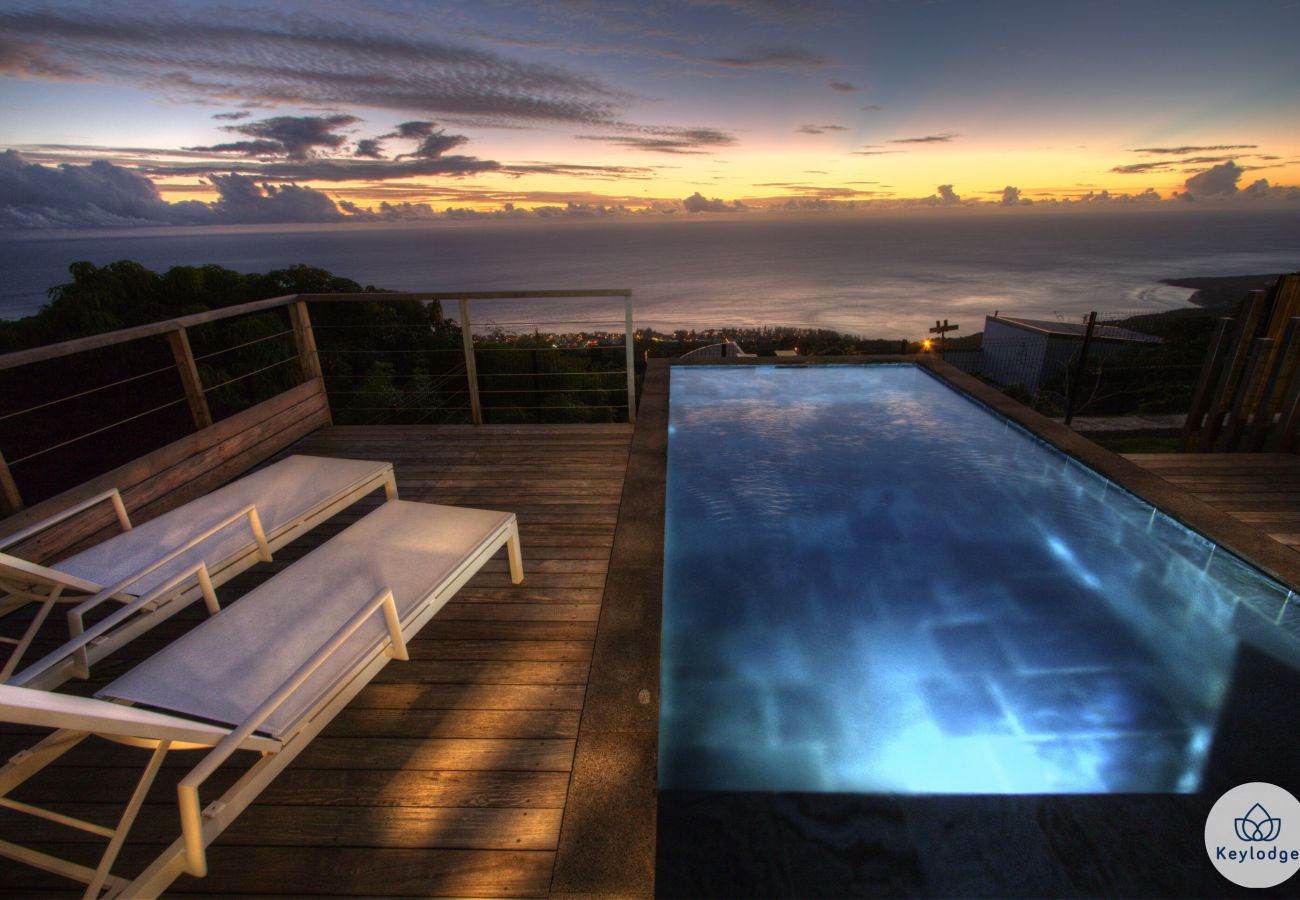 Villa in Saint-Leu - Villa Paloma 4****- 140 m2 - Swimming pool - Exceptional view of the ocean - Saint Leu