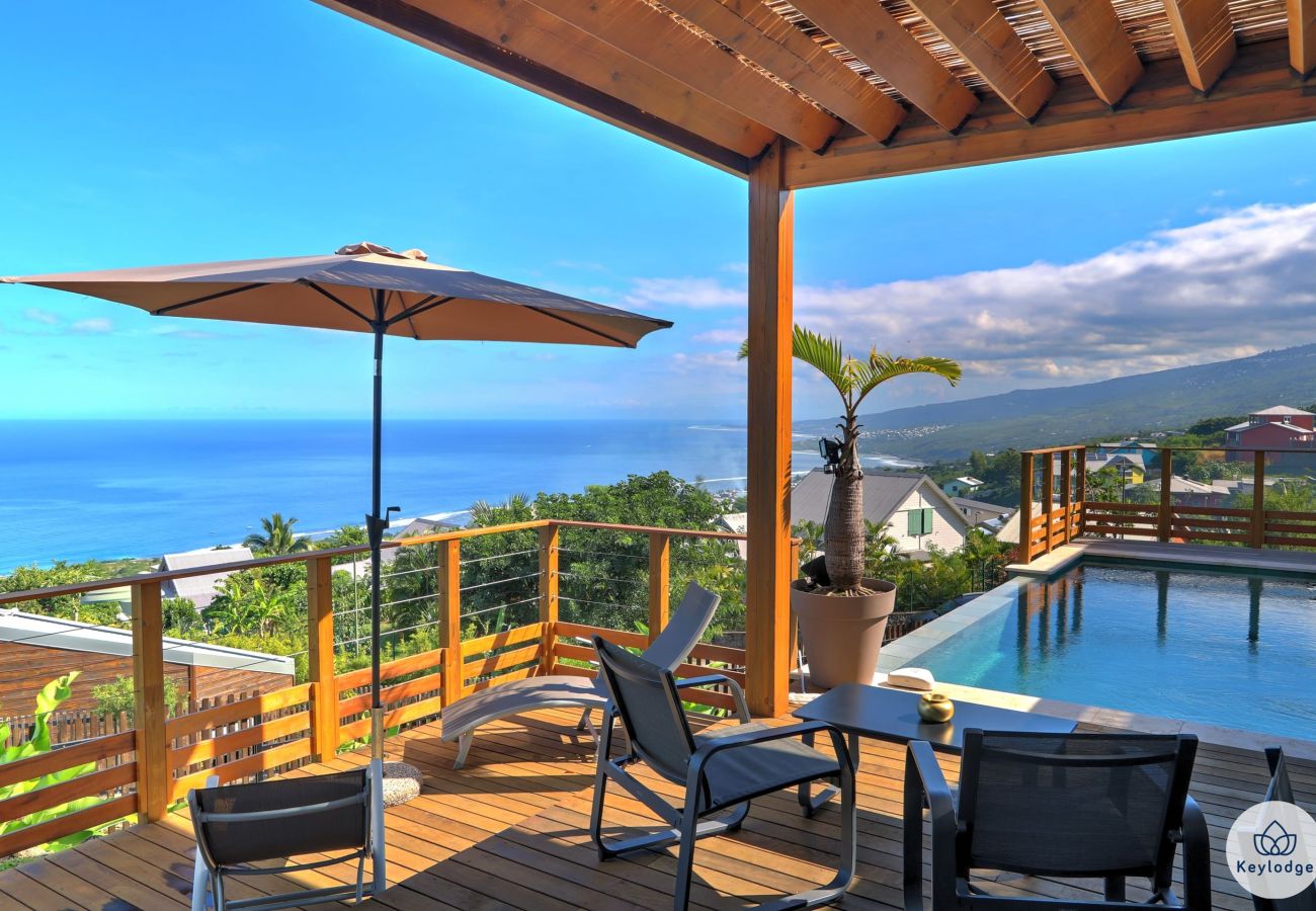 Villa in Saint-Leu - Villa Roche Café**** - Infinity pool - Sea view - Saint Leu