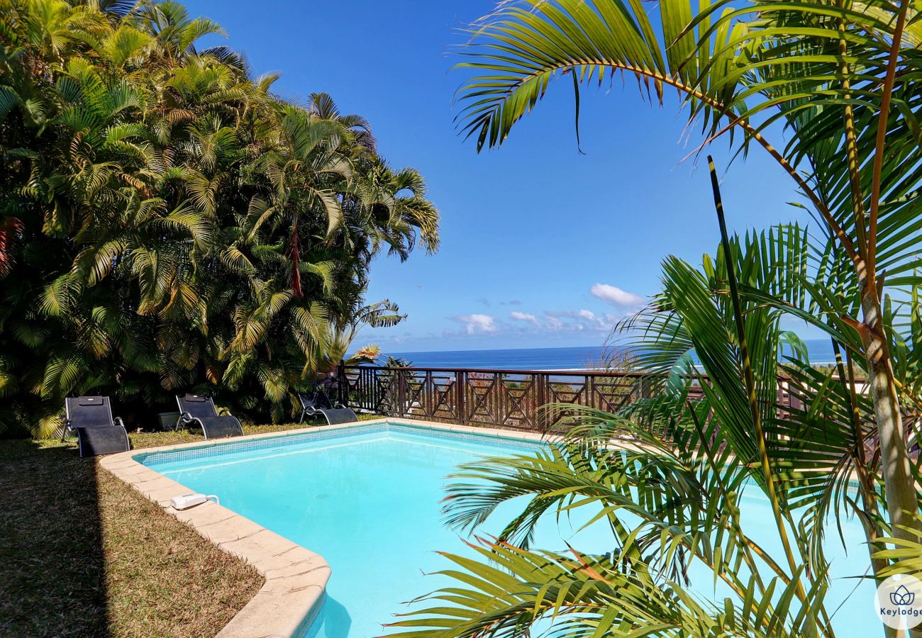 Villa in Saint-Gilles les Bains - Villa Horizon Lagon – Heated pool - Seaview – La Saline