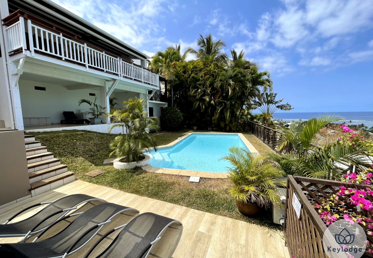 House in Saint-Gilles les Bains - Villa Horizon Lagon**** – Heated pool - Seaview – La Saline