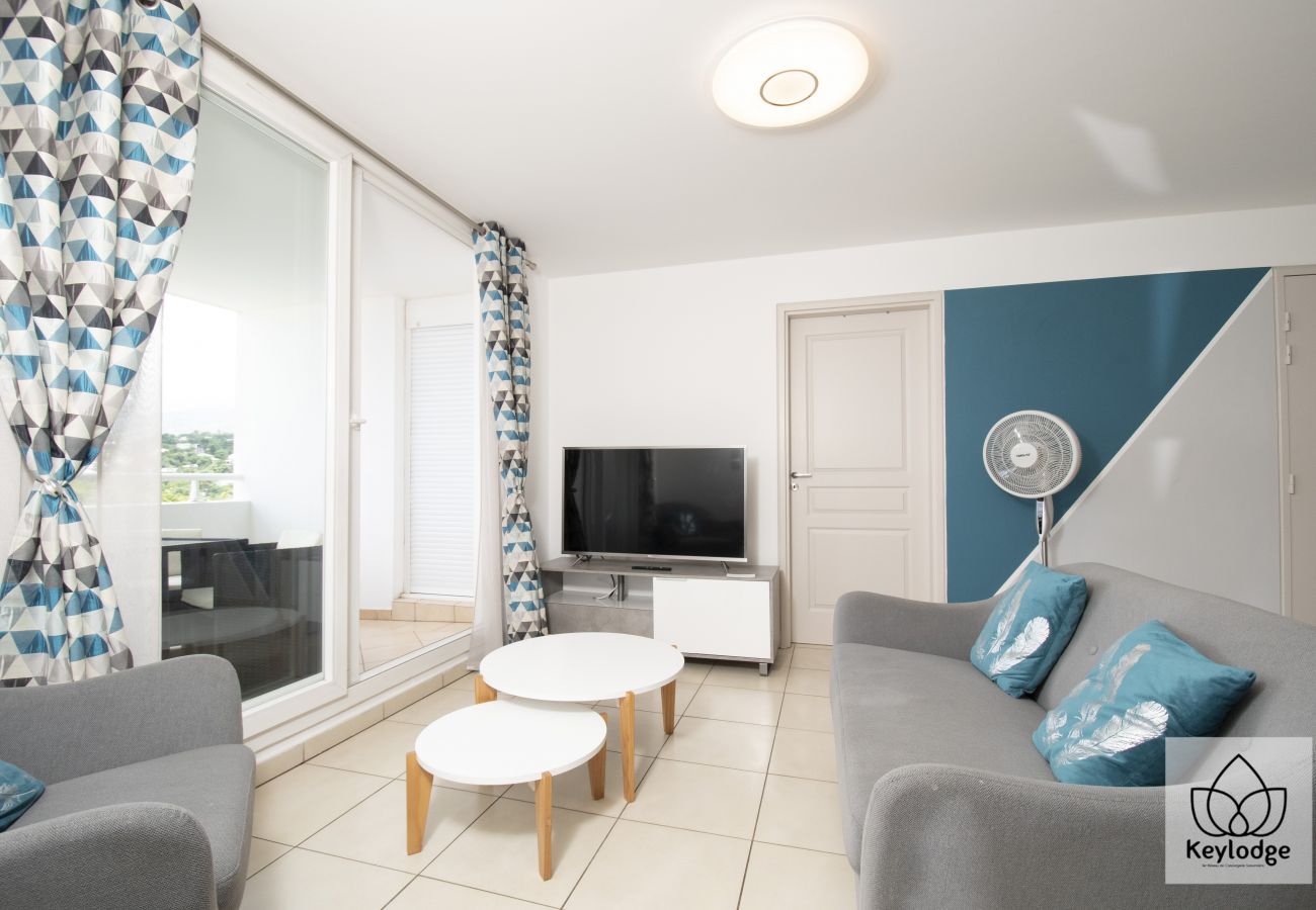Appartement à Sainte-Clotilde - T2 - Le Blue 3*** - 45 m2 - Vue littoral - Saint-Denis